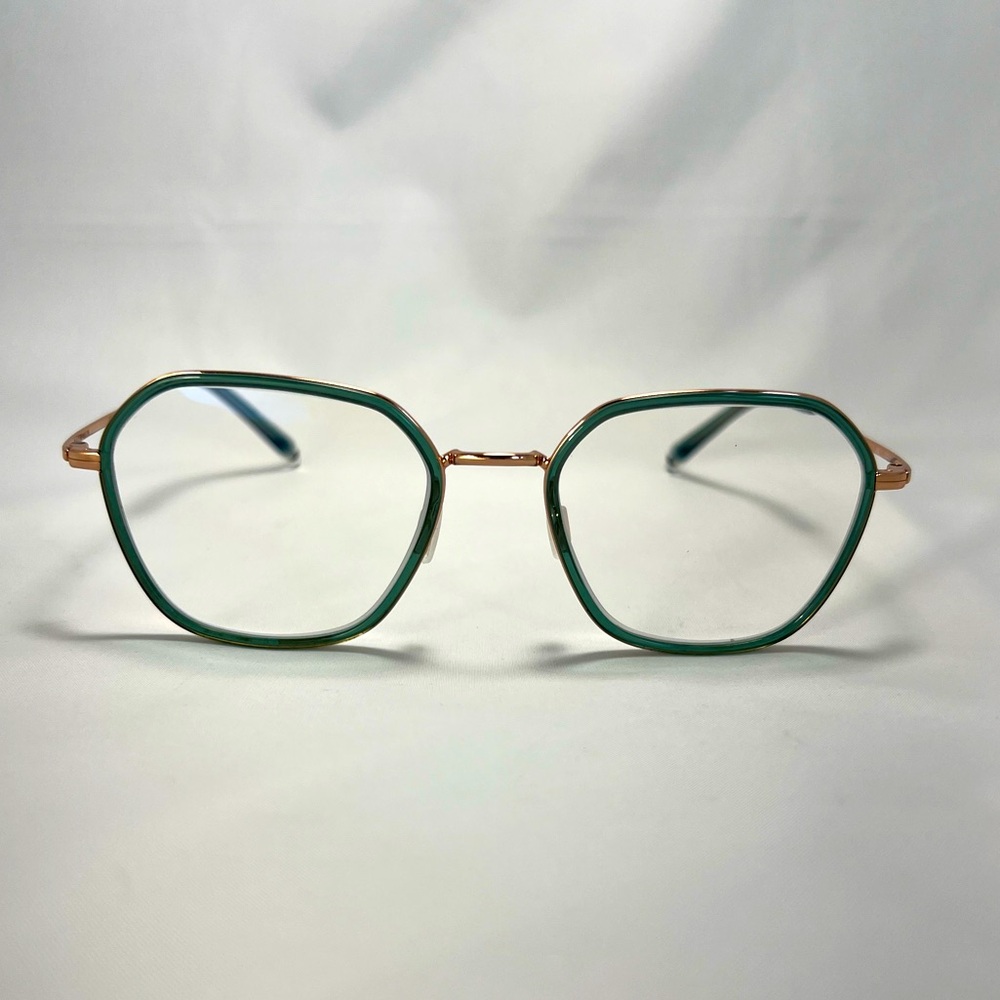 Paradigm Geometric Mint Green Eyeglasses – Frames Only